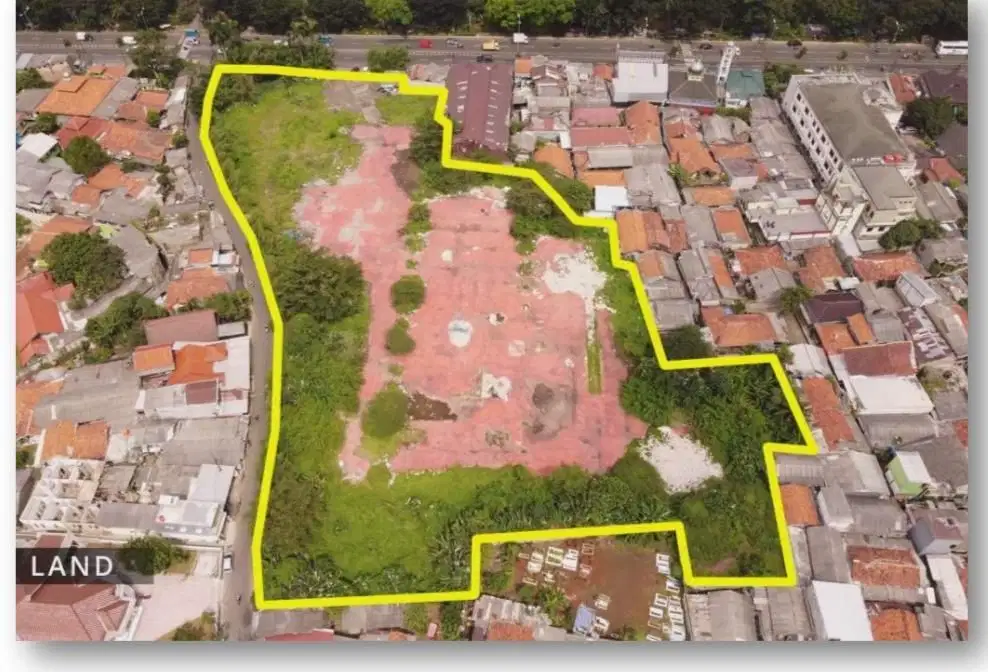 Dijual tanah/kavling di jl. Raya Bogor km 46, Cibinong, Bogor