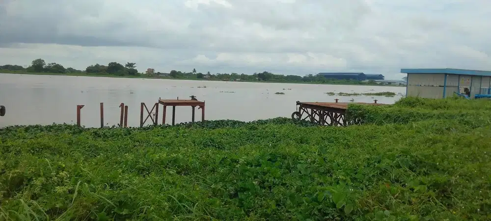 DIJUAL LAHAN DERMAGA PINGGIR SUNGAI SIAP PAKAI GANDUS PALEMBANG