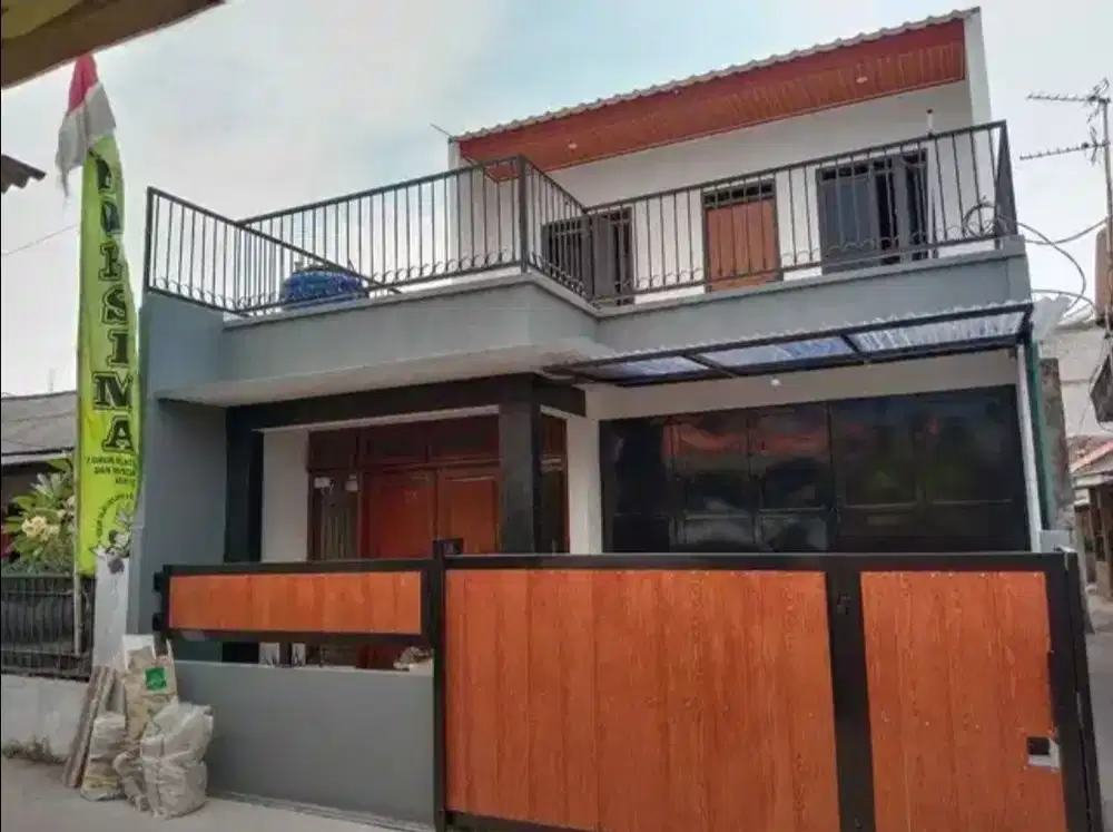 RUMAH KEREN 2 LANTAI DI BINTARA NEMPEL PONDOK KOPI