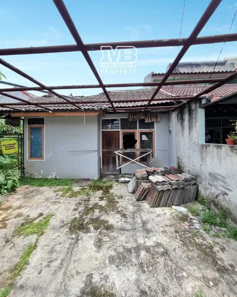 DIJUAL RUMAH HITUNGAN TANAH  STRATEGIS  DAN NGANTONG DI GRIYA LOKA BSD