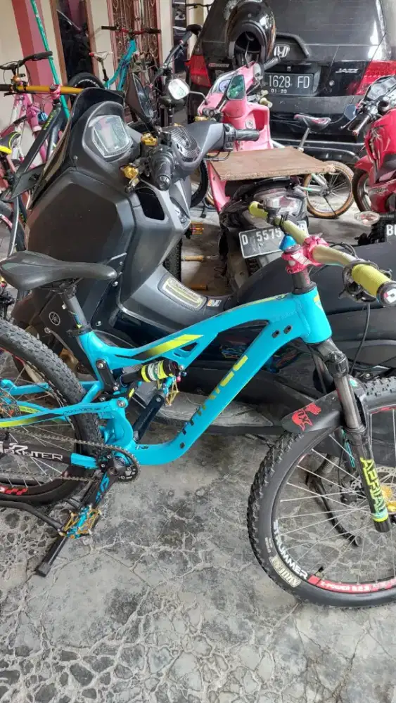 Jual sepeda MTB trill full upgrade