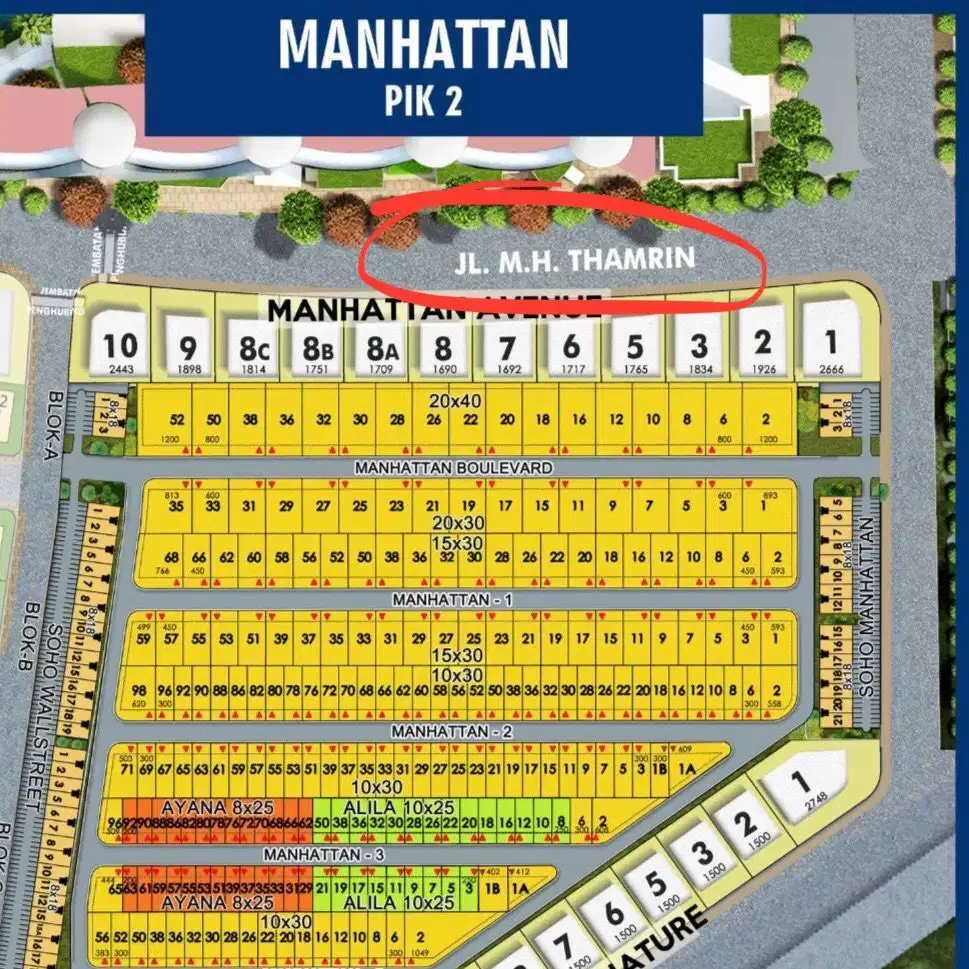 Jual Soho dengan 4 Lantai di Soho Manhattan PIK2