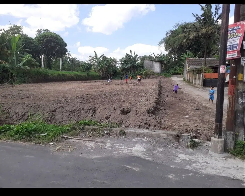 Tanah Mangku Jalan siap AJB Dekat Tengkeng Gajah