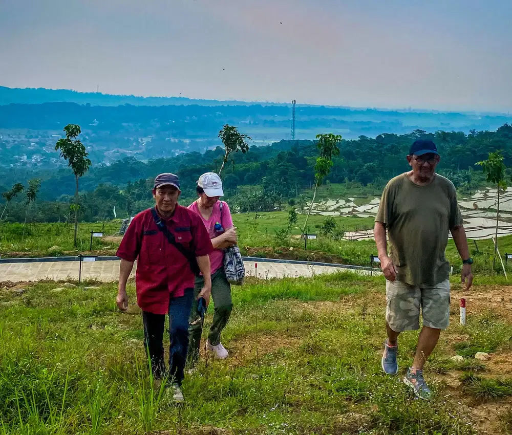 Dijual Tanah murah Kavling kebun produktif dekat Jakarta depok bekasi Citeureup ada rainbow slide
