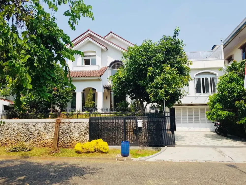 Rumah Mewah Semi Furnished View Gunung Di Danau Bogor Raya Lakeside