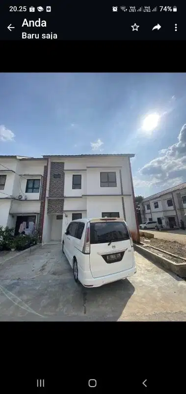 Dijual rumah minimalis diserpong dua lantai
