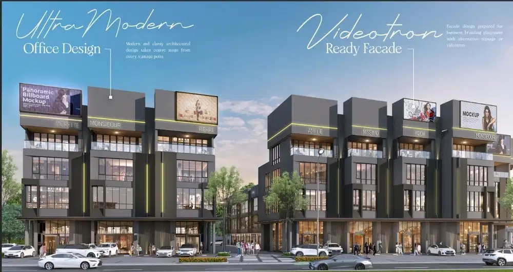 Ruko baru Maxim Square ,  Patamountland Gading Serpong