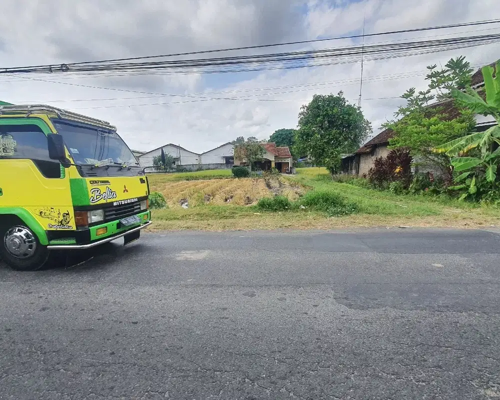 Dijual  Tanah di Kalitirto Berbah, 7350 Menter SMK Yapemda 1 Sleman