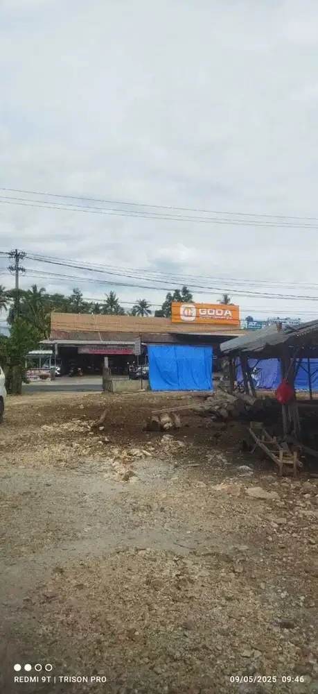 TANAH PINGGIR JALAN AIRAN RAYA DIJUAL CEPAT