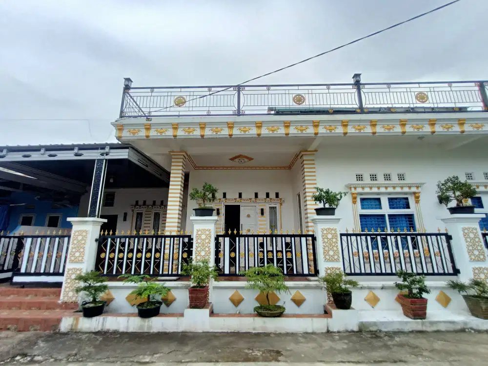 DIJUAL RUMAH + KANTOR FULL FURNISH GRIYA DHARMA SEJAHTERA GANDUS PALEM