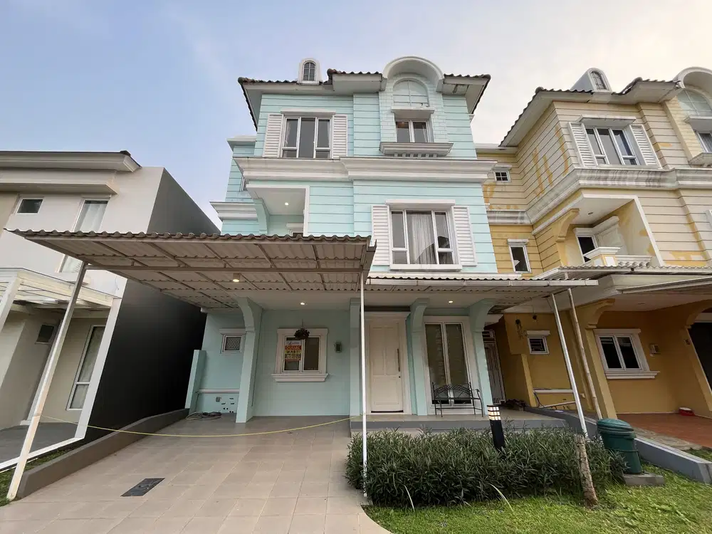 Dijual Rumah Semi Furnish 3 Lantai di Cluster Montana Village, Gading Serpong, Tangerang