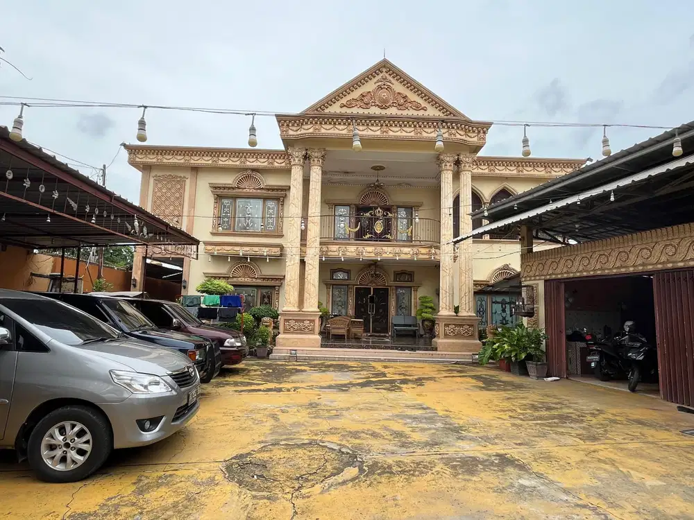 DIJUAL RUMAH MEWAH + KANTOR WORKSHOP JALAN KANCIL PUTIH PALEMBANG