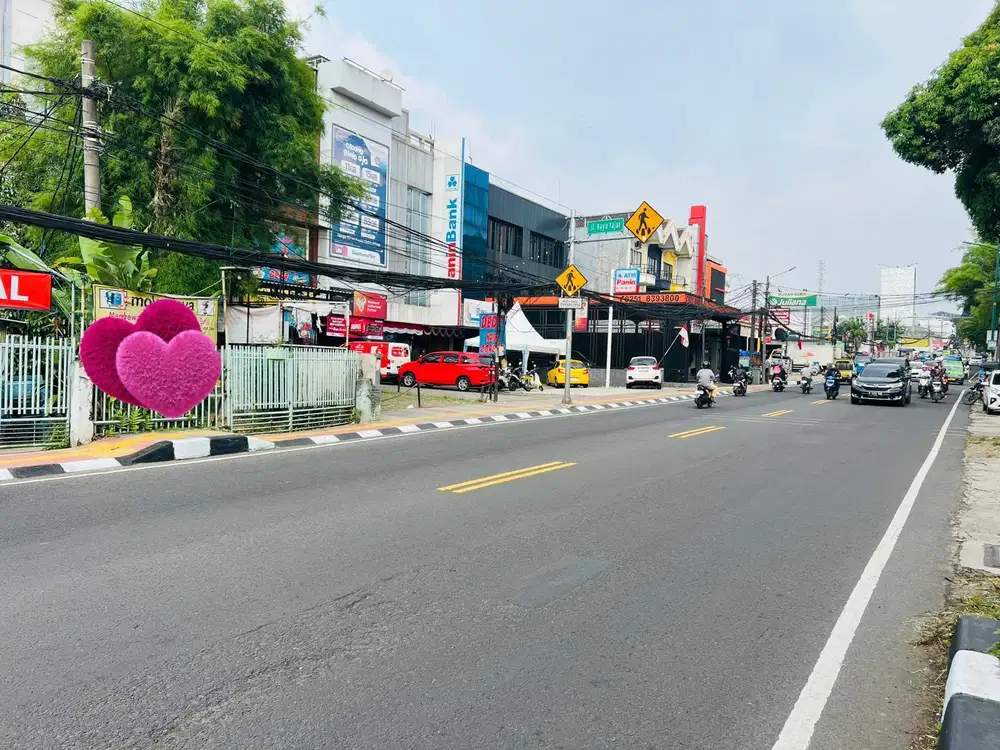 Jual Rumah hitung tanah jl raya tajur