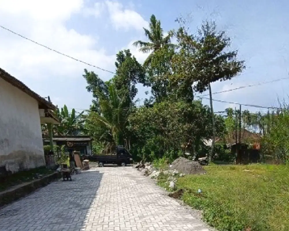 Tanah Strategis Tempel  Dekat RSUD Sleman, Siap Akad