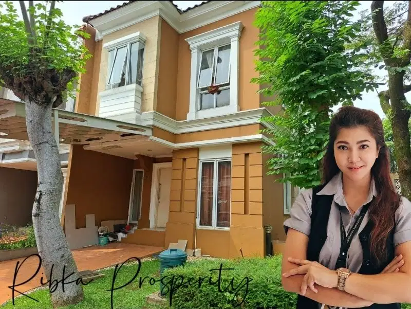 Rumah Samping Taman Cluster Karelia Gd.serpong Lokasi The Best