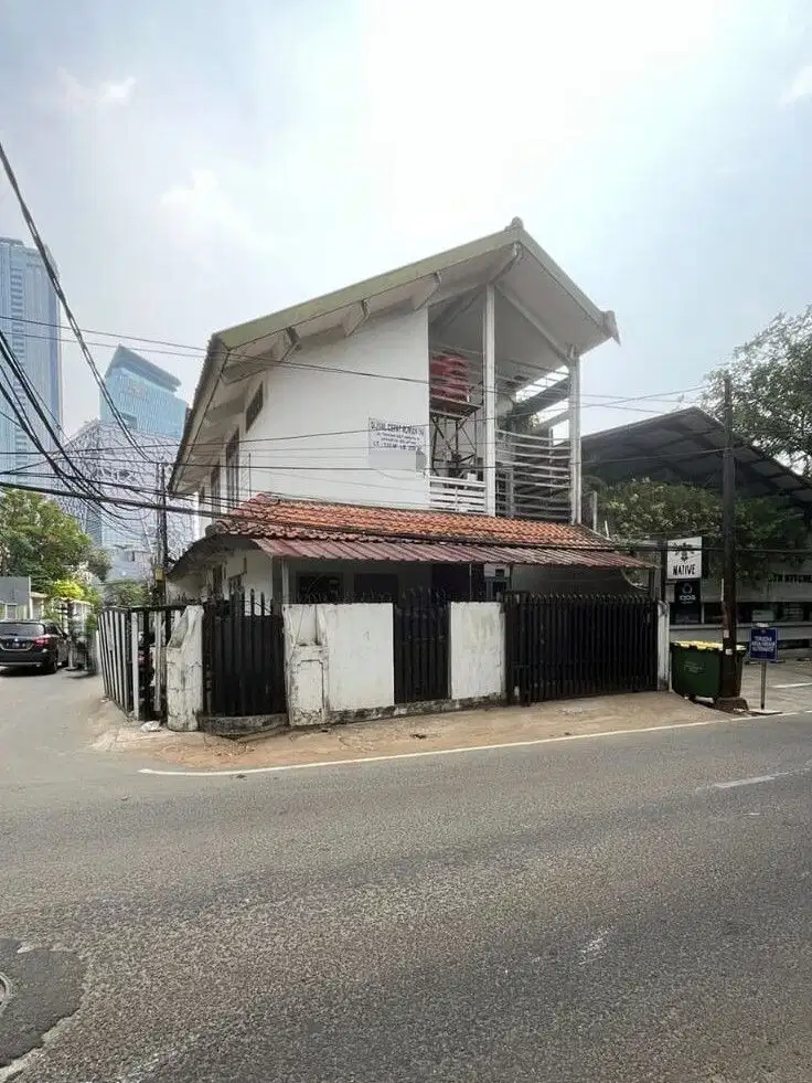 Dijual Rumah Murah Siap Dibangun Jalan Utama Setiabudi Jakarta Selatan