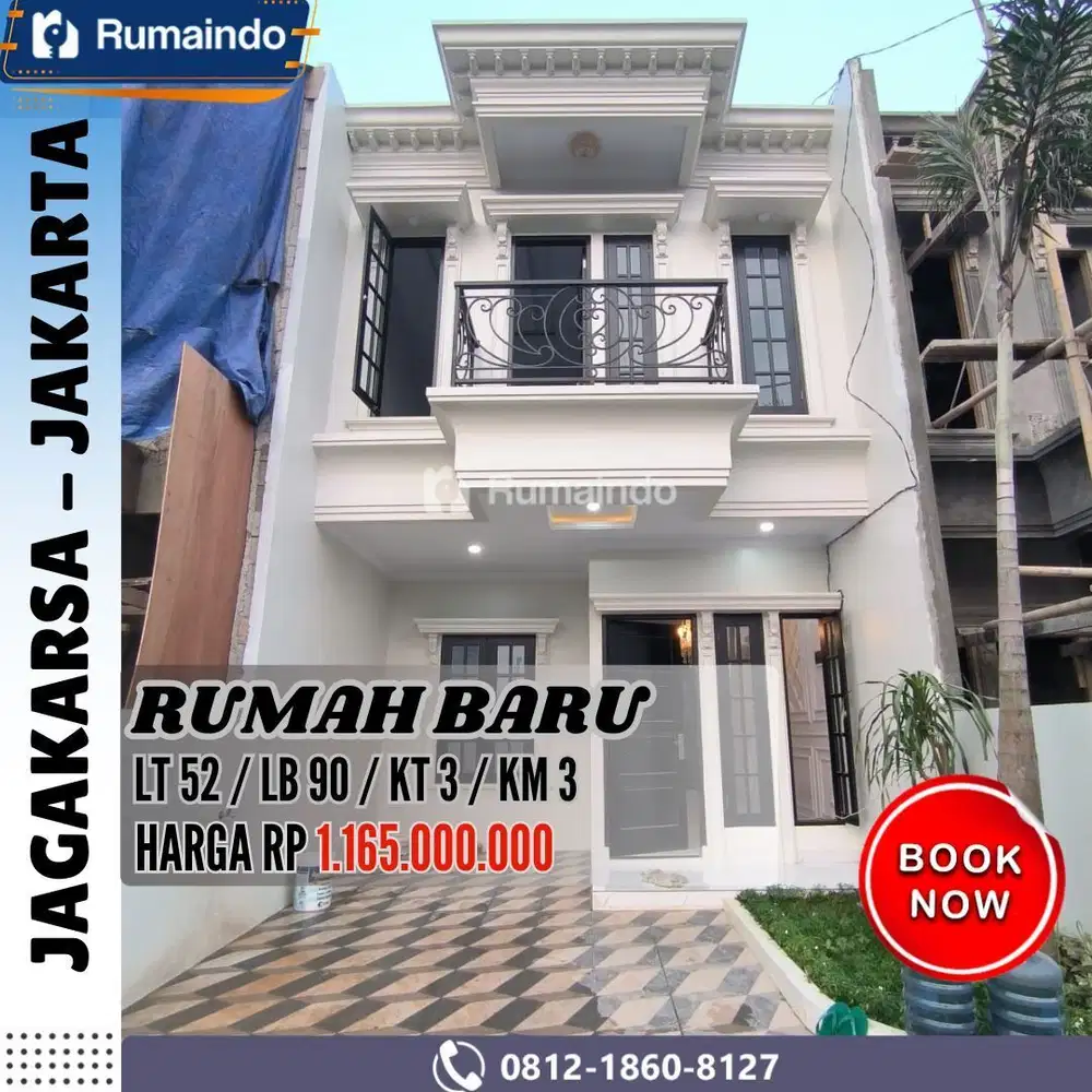 Dijual Murah Rumah Cluster di Kahfi 1 Jagakarsa Jakarta Selatan