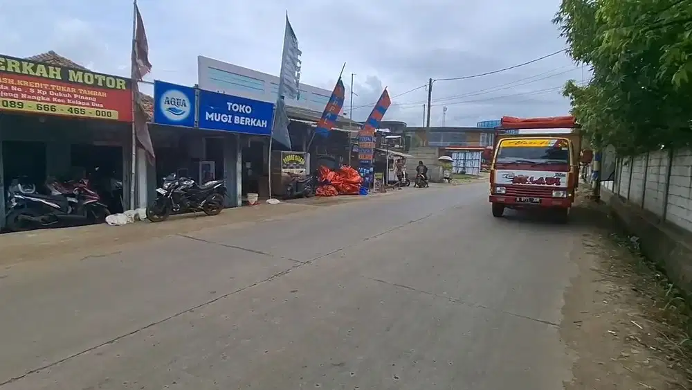 Dijual rumah di jl raya diklat pemda Tangerang dekat serpong BSD