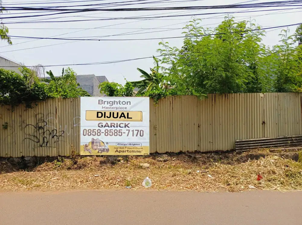 Tanah Kosong Kavling Di Kemanggisan Kebon Jeruk Jakarta Barat