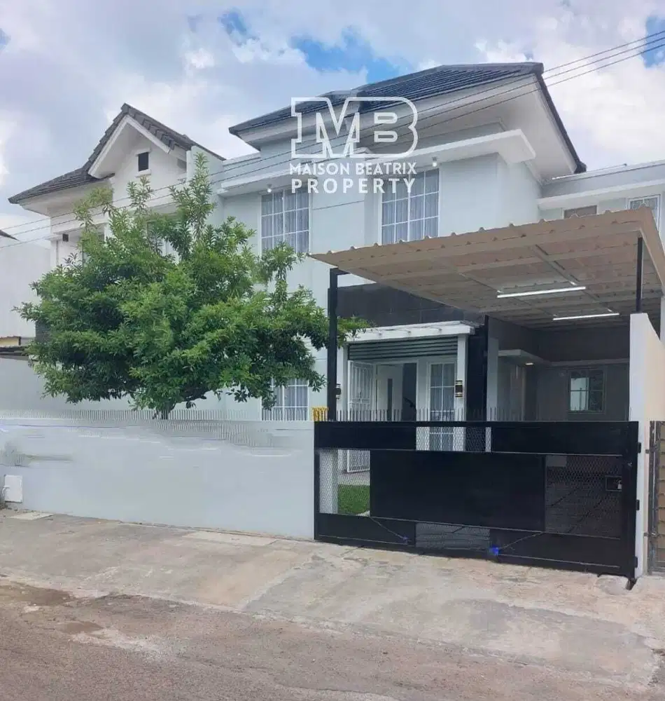 DIJUAL RUMAH BARU RENOV DI JALAN BOULEVARD, SERPONG PARK BSD
