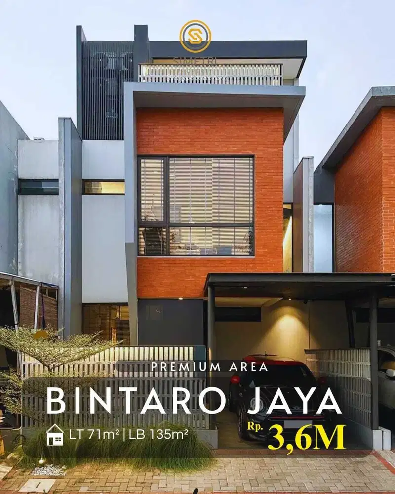 Rumah di Bintaro Sektor 7 Kebayoran Residence, Siap Huni Fully Furnish