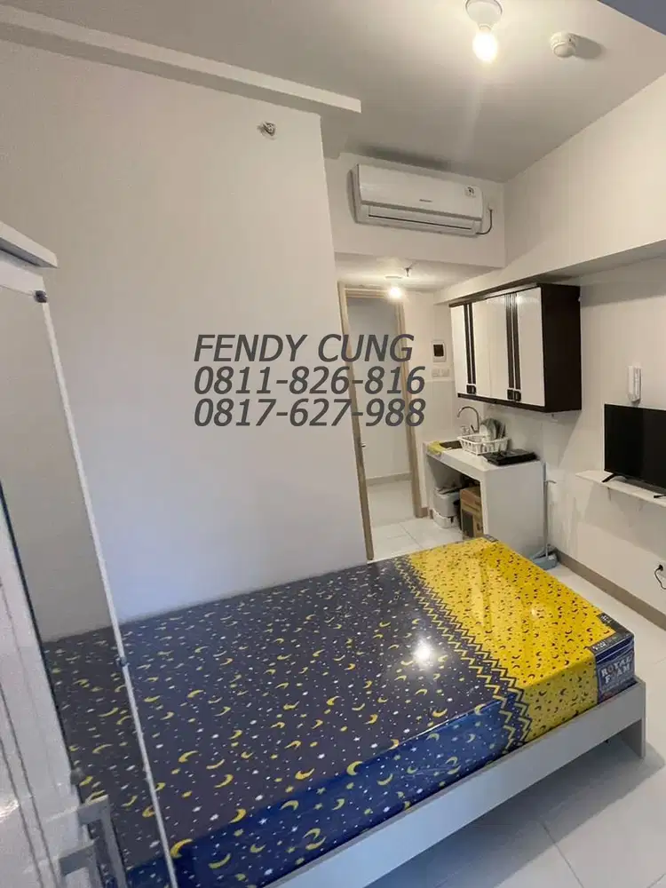 Disewakan Apartemen Tokyo Riverside Studio Semi Furnish Baru