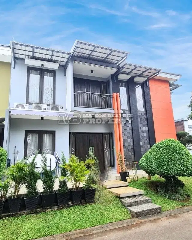 DIJUAL RUMAH HOEK FULL FURNISH, CLUSTER SIAP HUNI SEVILLA BSD