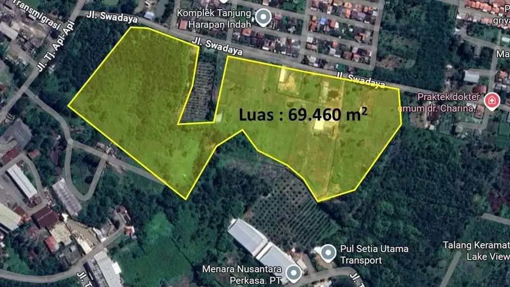 DIJUAL TANAH SUPER POTENSIAL JALAN TANJUNG API API PALEMBANG