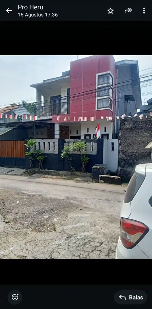 RUMAH MEGAH TANAHNYA 280 M² di CAMAN BEKASI