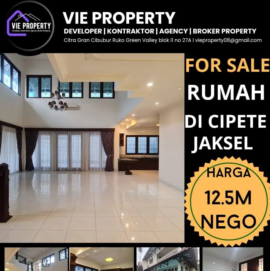 Rumah mewah cipete jakarta selatan