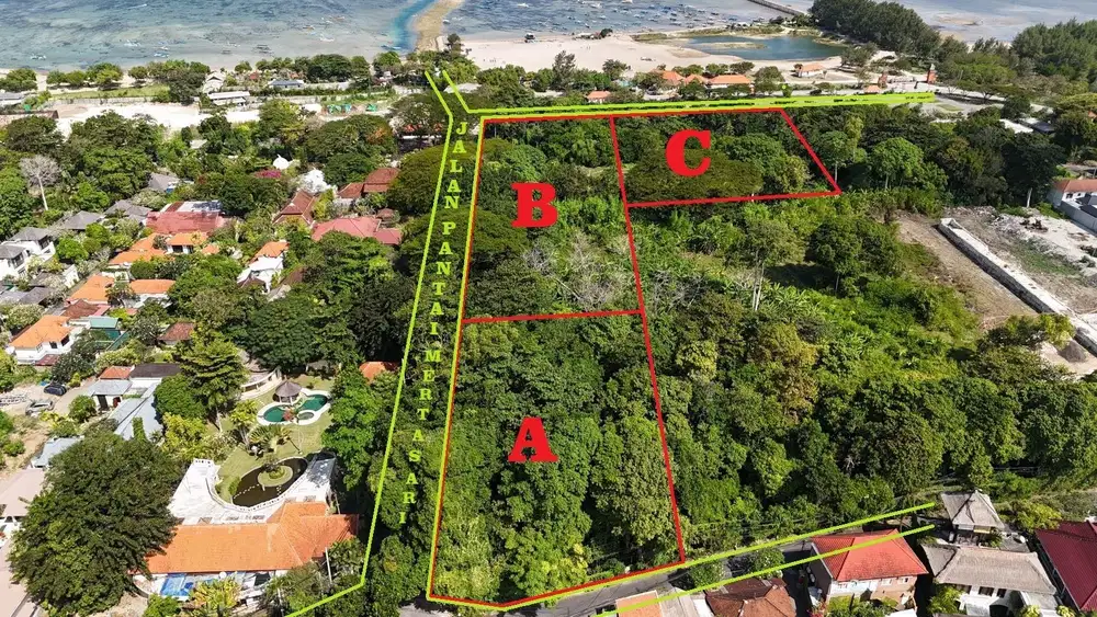 disewakan tanah pantai mertasari sanur