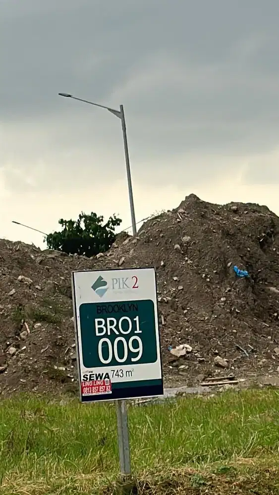 DISEWAKAN MURAH KAVLING DI PIK2