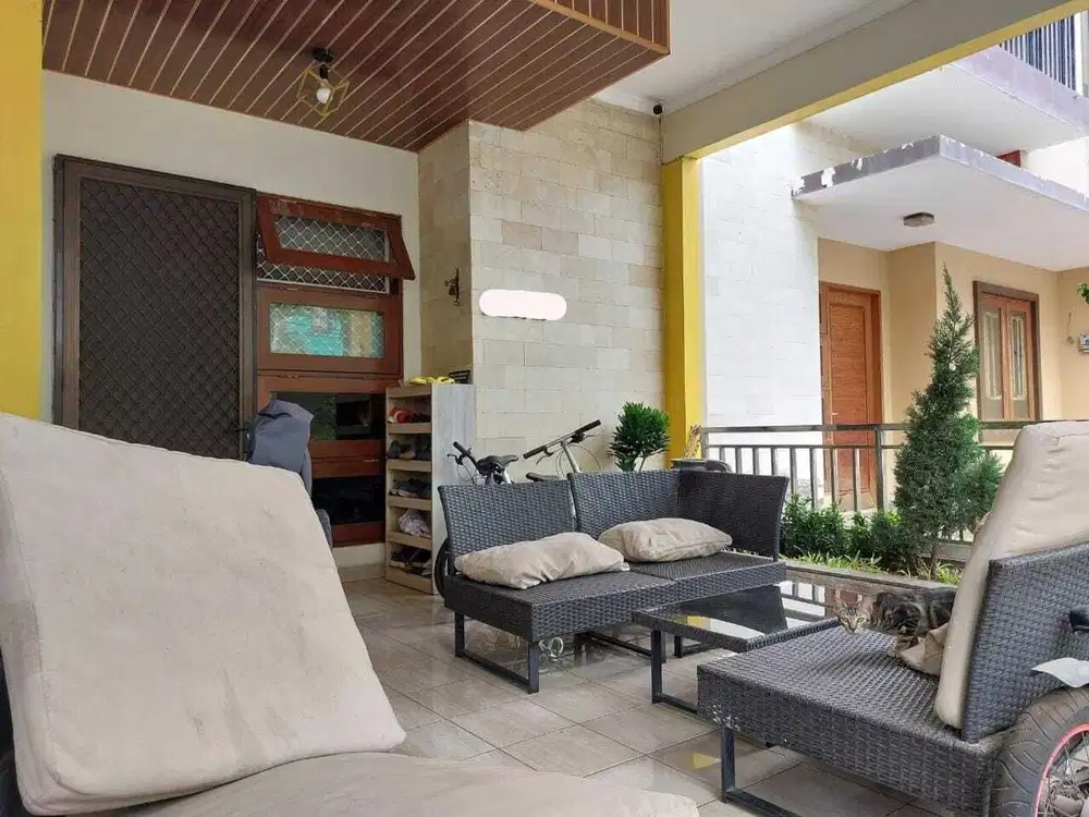 DIJUAL RUMAH FURNISH DI CLUSTER HARMONI HARAPAN INDAH BEKASI