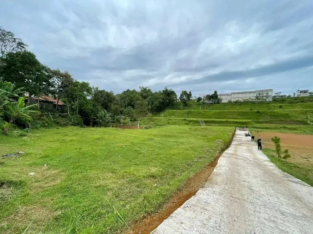 Dijual tanah luas 477m² di megamendung puncak bogor