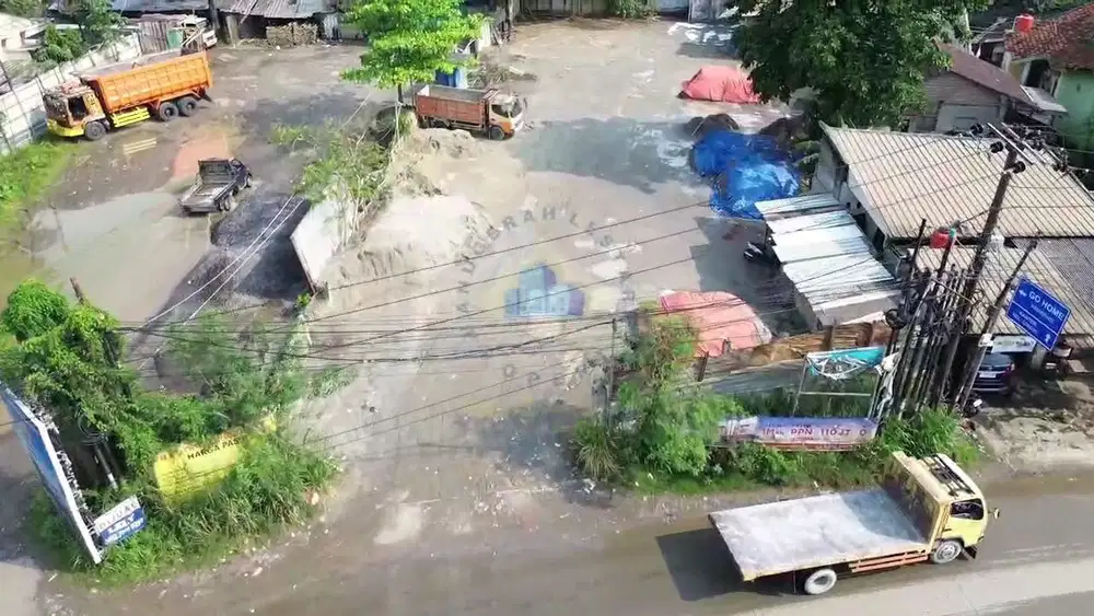 Jual Tanah Strategis Dekat Tol AEON BSD , Jl Raya Cisauk-Legok