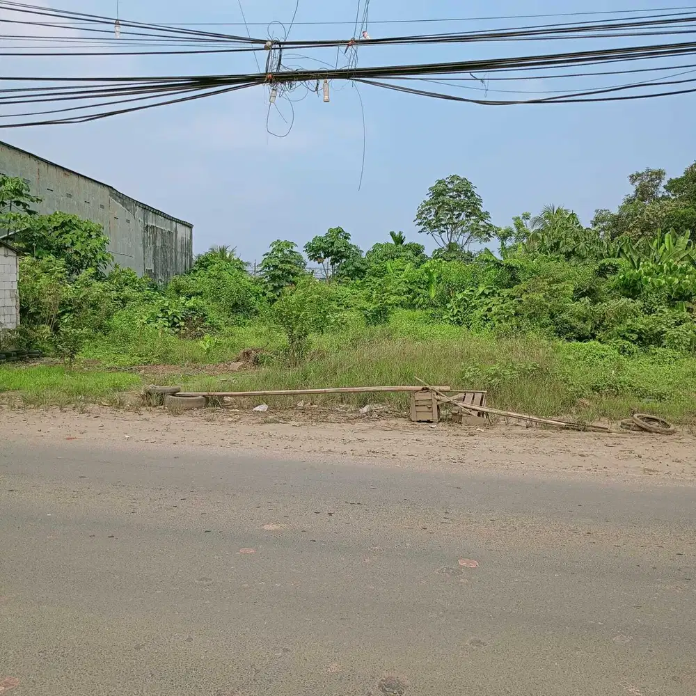 Di Jual Tanah di Jln Raya Parung Panjang Bogor Jabar