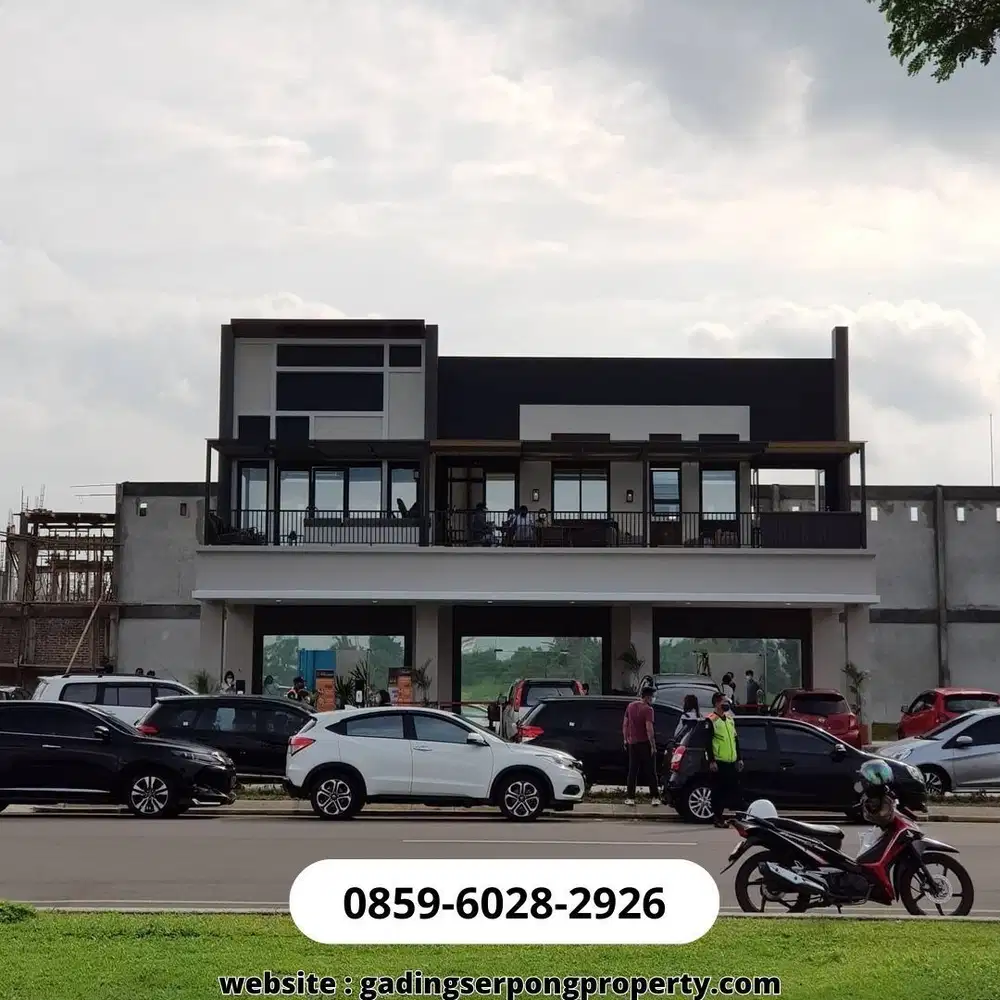 Dijual Ruko hadap danau Di Symphonia Serpong Melody ukuran 5 x 20m2