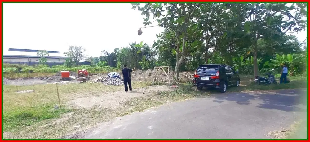 Dekat Sekolah Al Azhar, Tanah Jogja Sertifikat SHM di Jl. Palagan