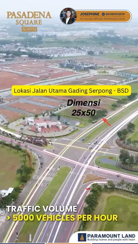 Kavling Komersil Pasadena Paramount Land