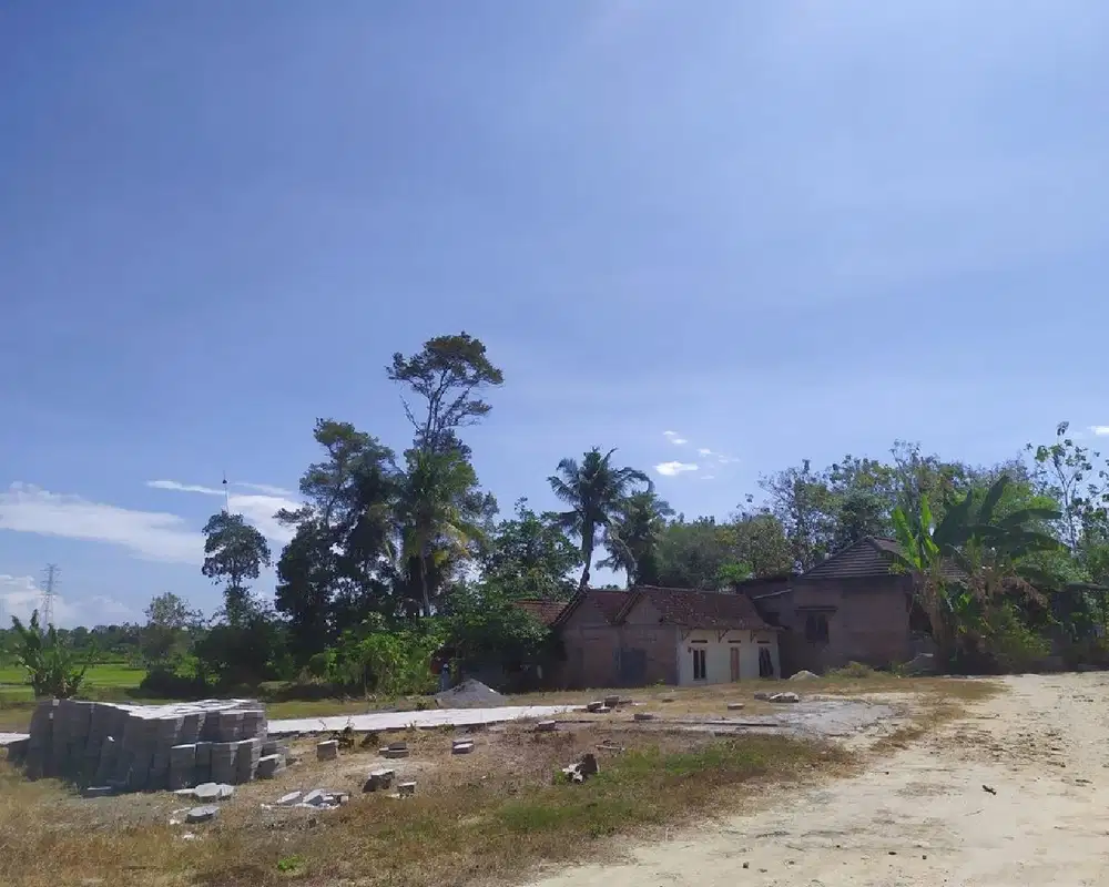 Tanah Dekat Desa Wisata Kasongan, Cocok untuk Hunian