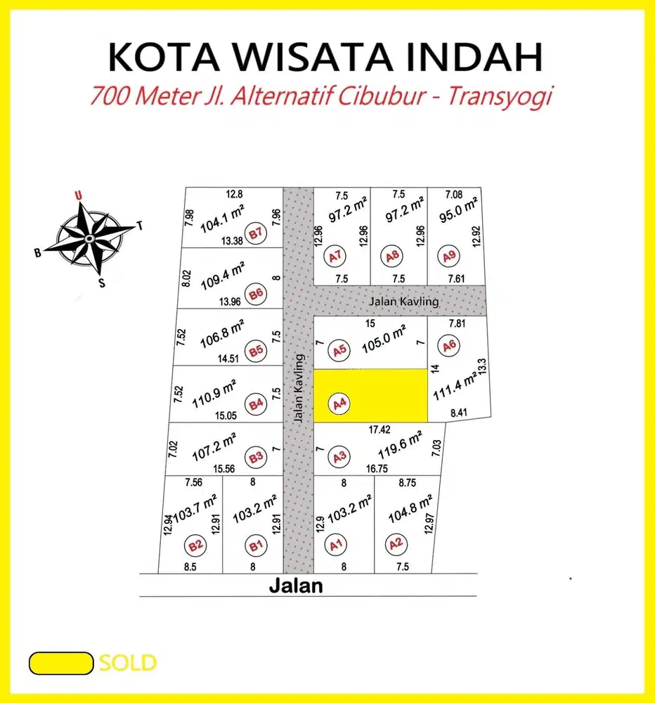 Miliki Kavling Impian di Kota Wisata Indah dengan Angsuran Tanpa Bunga