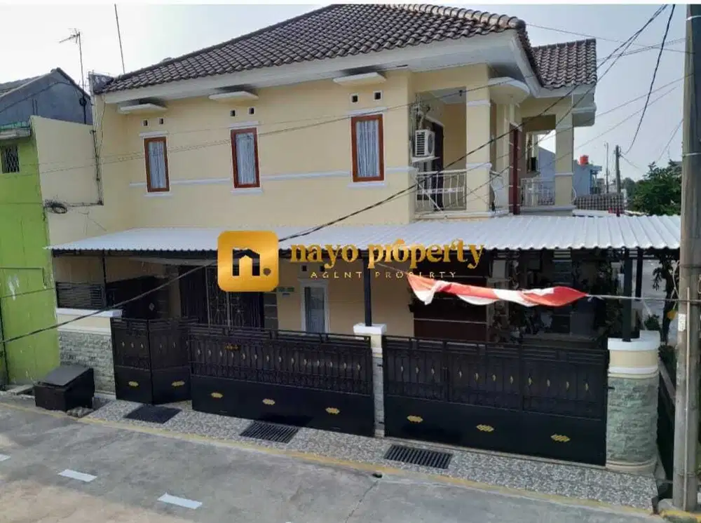 Rumah Bagus Posisi Hook Dalam Komplek Strategis di Rawalumbu Bekasi