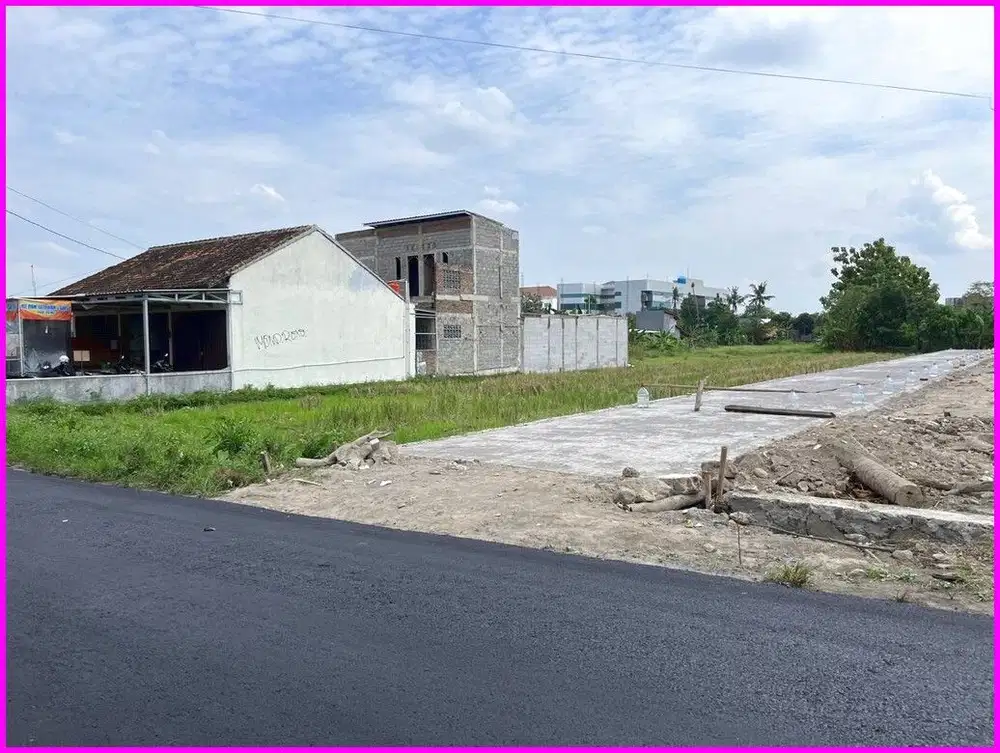 Banyuraden, Tanah Jogja Sertifikat SHM 4 Menit Kampus PGRI Pusat