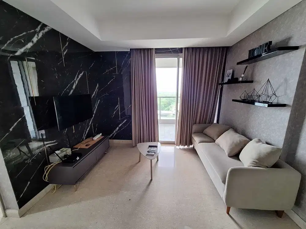 Disewakan Termurah Apartemen Gold Coast 2br Full Furnished