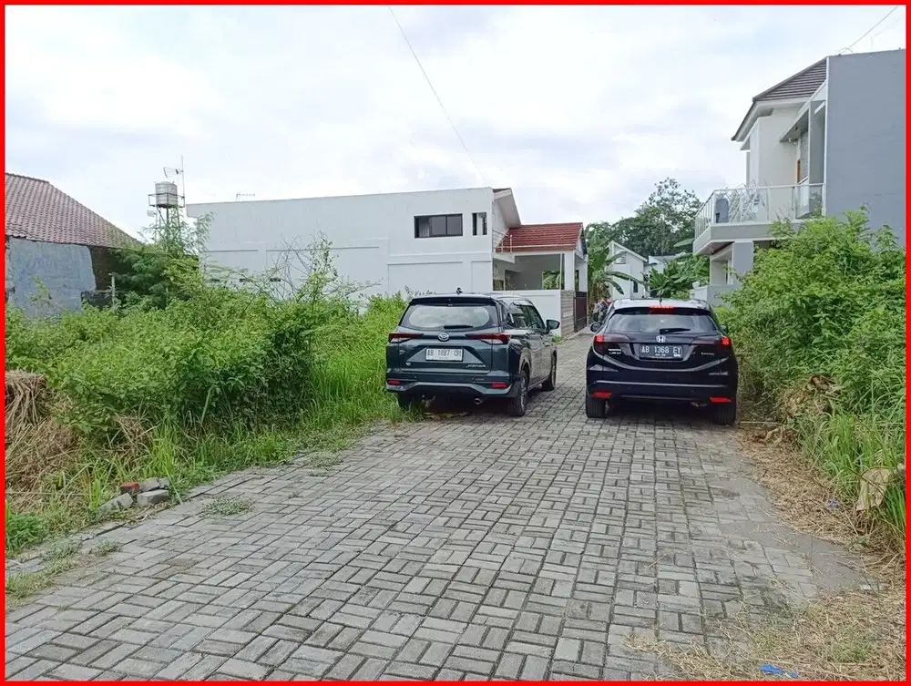 Banteng, Tanah Jogja SHM Dekat Pasar Kolombo Untuk Hunian