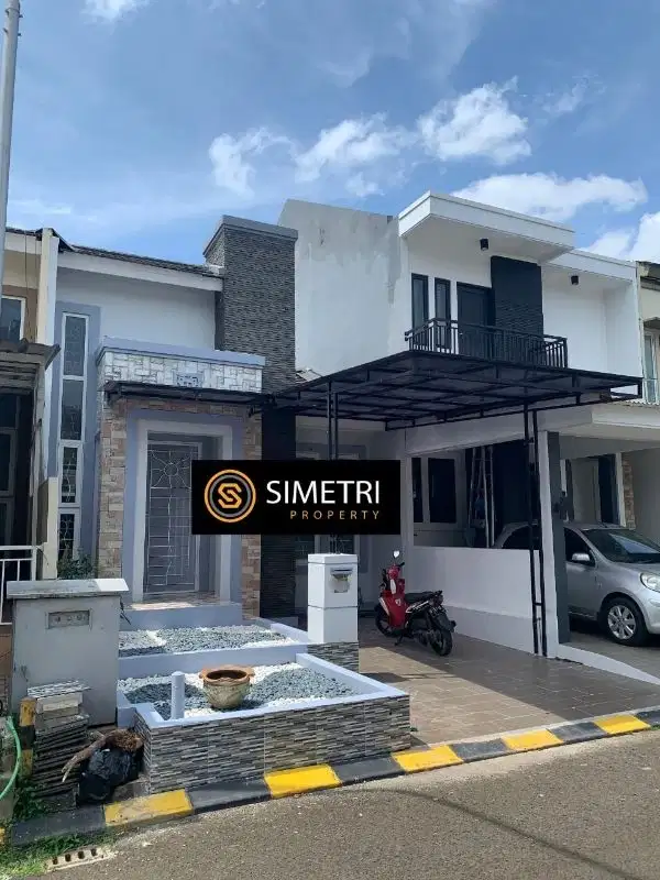 dijual rumah baru renov dalam cluster exclusive di graha raya
