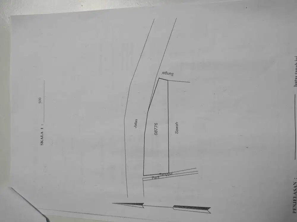 TANAH SAWAH STRATEGIS MURAH DI JL UTAMA BESI - JANGKANG SLEMAN YOGYA