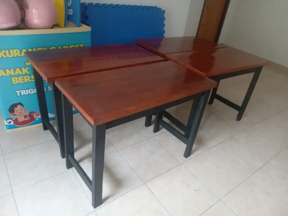 Meja usaha warung makan, meja resto Cafe,  meja bazar serbaguna