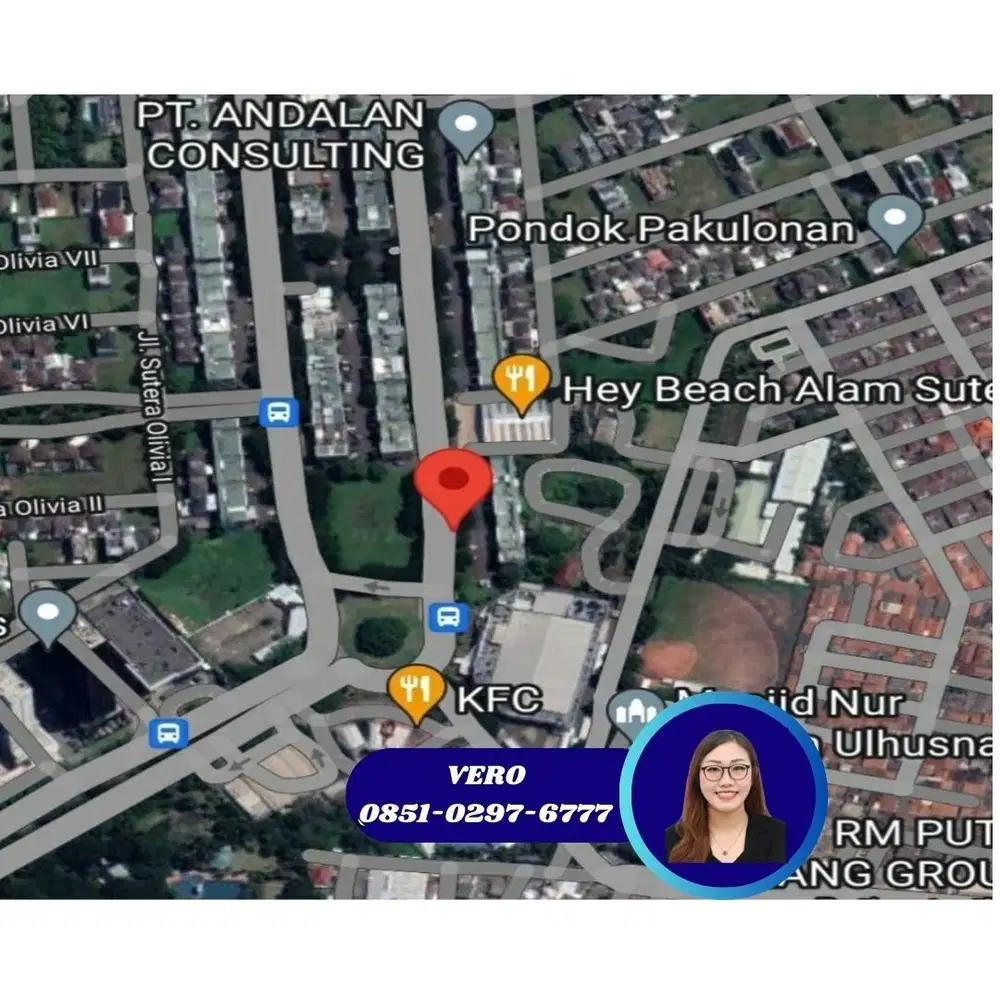 KaV komersil 5.000m2 Jalur Sutra Alam Sutra Berada Di posisi pusatkota