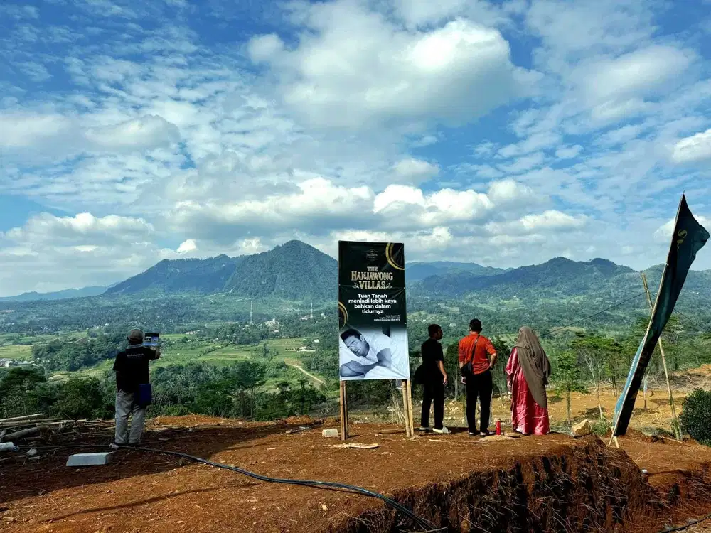 Jual Tanah Murah Cepat Kavling Villa SHM Gaya Eropa View Indah d Bogor